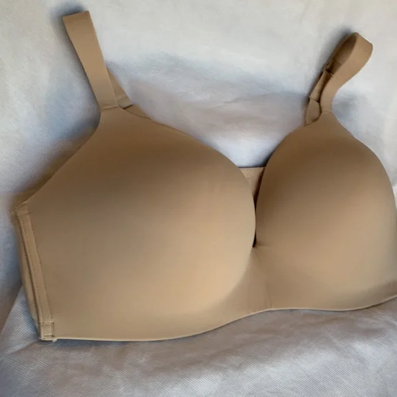 Cacique Size 46DDD (46F) Nude Color Bra EUC - Picture 2 of 8